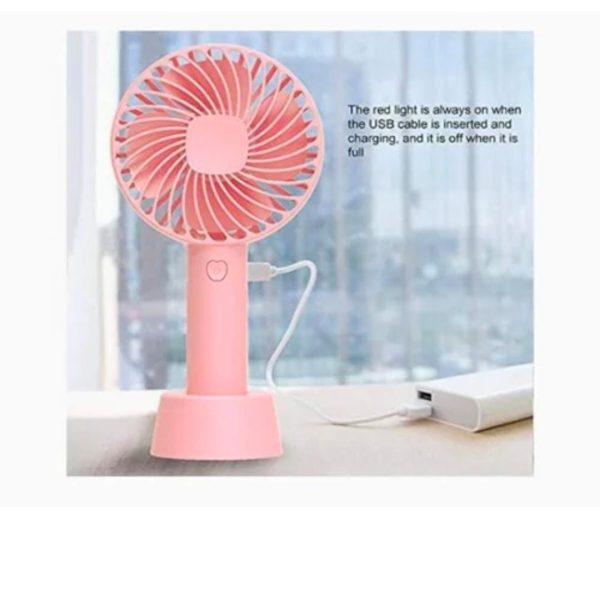 Portable Usb Rechargeable Handheld 3 Speed Strong Wind
