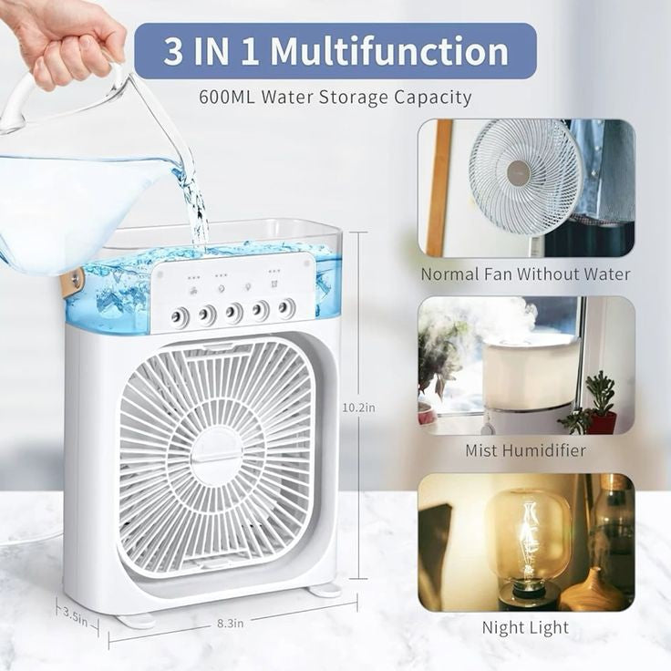 Portable Air Conditioner Fan: Usb Electric Fan